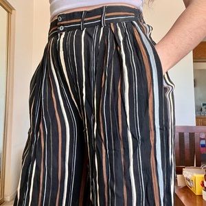 Striped multi colored Tilly’s Pants